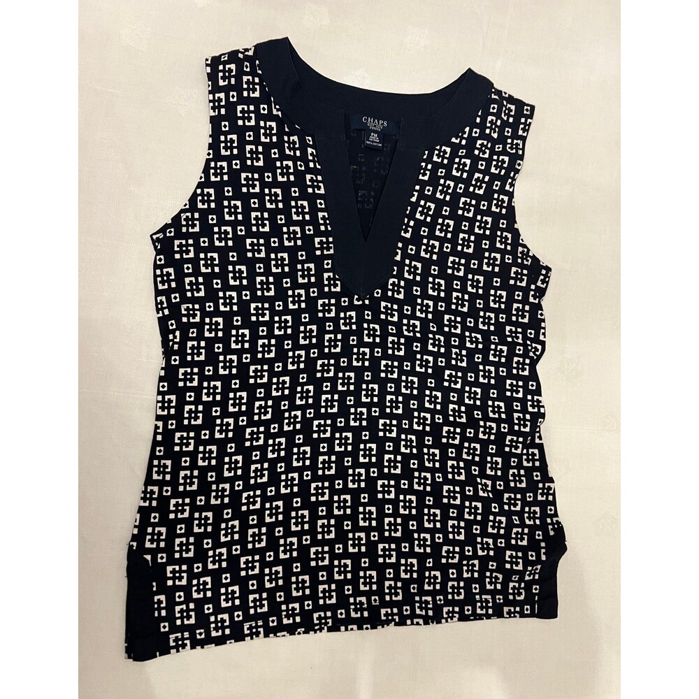 Chaps sleeveless top Size Petite Medium
